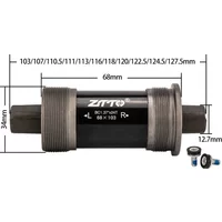 AliExpress NONE ZTTO Square Taper Bike Bottom Bracket, 68mm, Sealed Bearings, Steel, Waterproof Screws, Compatible with MTB/Road/Folding Bikes