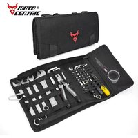 MOTOCENTRIC Motorcycle Tool Roll Bag Portable Motor Saddlebags Side Tool Storage Bag Pouch Outdoor Travel Repair Working Tool