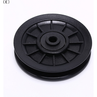 〔E〕105mm Bearing Pulley Wheel For Cable Gym Equipment Wearproof ABS Material Universal Replacement Part Fitness Machine〔Winter5〕