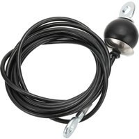 Pulley Cable, Adjustable Fitness Cable Pulley System Replacement Thick 4mm Heavy Gym Cable Pulley Attachment for Home Cable