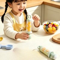 Ice Mold Fairy Wand Shape Food Grade Silicone Sealed Box DIY Popsicle Ice Tray For Homemade Ice Cream Kitchen Supply