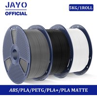 JAYO PLA /PLA Matte /ABS/PETG/PLA Plus 3D Printer Filament 5KG/Roll 1.75mm 3D Filament Large Spool Neatly Wound Filament