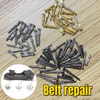 DIY leather belt repair accessory buckle screw male automatic buckle plate rivet pin waist belt fixing peg