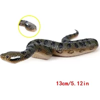 Fake Realistic Rubber Toy Snake North Us Green Anaconda Scary Halloween Props prank toys funny gift halloween games