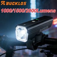 AliExpress BUCKLOS Bicycle Head Front High Lumen Bike Light Light Smart Sensor Flashlight USB Charging MTB Road Bike Lamp Cycling Accessory