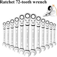 1PCS Activity ratchet wrench Metric 8-17mm Universal Spanners for Car Repair Hand Tools