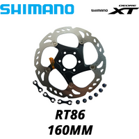 Shimano Deore XT RT86 SLX RT76 RT66 RT56 RT26 disque de frein de vélo 6 roteurs de boulons pour disque de vélo de montagne vtt 160MM 180MM 203MM