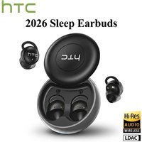 HTC NE91 Earphones Sleep Noise Cancelling Earbuds Headphones Dual ANC Headsets Secure Fit Design Bluetooth HiFi Audio For Music