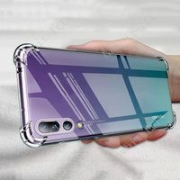 Anti-Falling Case For Huawei P20 Pro CLT-AL00 CLT-AL01 CLT-L04 CLT-L09 Soft TPU Original Shockproof Back Cover ON P20Pro