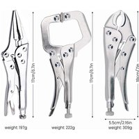 AIRAJ 1pc Multifunctional Pliers, Professional Carbon Steel Electrician, Anti Slip Maintenance, Durable Manual Tool