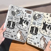 TPU Soft Case for IPad Air 6 Case IPad 10th Gen Air 5th 4th 10.9 Pro 11 2nd 3rd 4th IPad 10.2 7th 9th 8th Cute Animals Printed