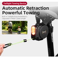 ESLNF 3M Portable Bicycle Tow Rope MTB Outdoor Convenient Traction Equipment Parent-Child Cycling Tools for Bike Pulling