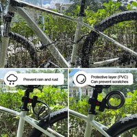 90cm Metal Cycling Security Reinforce Motorcycle Padlock Lock Anti-Theft Bike Chain Lock with Two key