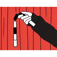Magician's Instant Breakaway Wand Broken and Restored Wand Gimmick Shiny Plastic Strip Magia Straw Tip Magic Tricks Black Stick