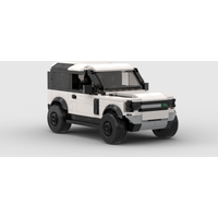 MOC 394pcs Racer Defender X90 P400 Speed Racing Sport Vehicle Car Building Block Adults Brick Sets Model Toys for Children