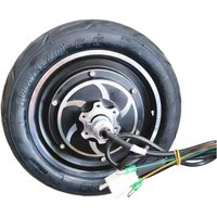 10'' 36V/48V350/500W Brushless Disc Brake Hub Motor with 10*2.70Vacuum Tire (Tire Optional) for Electric Scooter/E-Bike/Bicycle