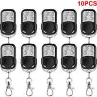 1/5/10PCS 433MHZ 4 Buttons Clone Fixed Learning Rolling Code Universal Garage Door Opener Remote Control Duplicator Garage