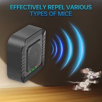 NEW acoustic pulse Ultrasonic Insect Repellent 30 square meters lectronic Pest Rodent Control Efficient rodents,pest cockroach