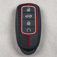 Silicone Car Key Case Cover for Chery Ebro S800 S700 Jaecoo J7 J8 Omoda 5 C5 Remote Key Shell Keychain Protection Accessories