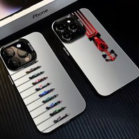 Fashion Luxury Formula Racing Pattern Phone Case For iPhone 17 16 15 14 13 12 11 mini Pro Max X XR XSMAX 8 7 Air Plus Anti Fall