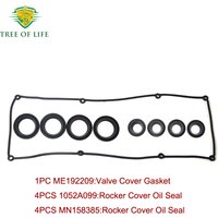 4M41 Valve Cover Gasket Fuel Injector Rocker Arm Cover Seal Oil Seal For Pajero KH8W V68W V88W V98W ME192209 1052A099 MN158385