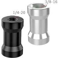 4PCS Aluminum alloy 1/4 Female to 1/4 Female and 3/8 Female Stand Adapter Head Camera Tripod Screws Photography Accessories