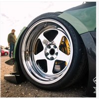 17 18 20 22 Inch 2 Piece Deep Concave Rims Forged 5x114.3 5x130 4x100 Chrome Wheel for Audi BMW Mercedes Benz porsche