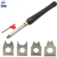 Interchangable HSS Cutter Hollow Woodturning Tool Gouge for Spindles of Projects