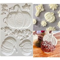 New Big Pumpkin Baking Tool Pumpkin Vine Chocolate Mold Fondant Chocolate Cake Mold Cake Decorating Tools
