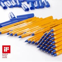 STAEDTLER 430F Ballpoint Pens STICK Writing Oil Pen Stationery 0.5mm Black&Blue&Red Learning,Exam,Writing,Office Tools Gel Pens