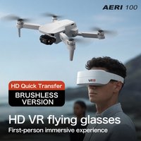 AERI100 VR Version Monitor Drone ESC Camera Aerial Photography Brushless Motor Rc Quadcopter Dron RC Toy Gift For Boy Best Gift