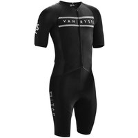 AliExpress NONE Hot Sale New Van/rysel Sport Triathlon Skinsuit Men's Short Sleeve Jumpsuit Clothing Tri Suit Breathable Road Racing Jumpsuit