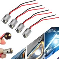 BA15D BA15S BA9S 1157 1156 LED Light Bulb Socket Holder, Turn Signal Light Harness LED Lamp Adapter (4pcs)