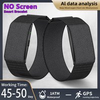 LIGE New NO Screen Smart Wristbands Heart Rate Sleep AI Health Monitor Report Smart Watches Incoming Call Notification Bracelet
