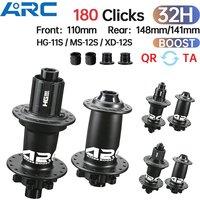 AliExpress ARC MT088 BOOST Hub 6 Pawls 180 Clicks 15x110 12x148 10x141 Sealed Bearing Mountain Bike Hub For HG MS XD 8 9 10 11 12 Speed