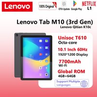 Lenovo Tab M10 (3rd Gen) Qitian K10c Tablet TB328FU Global ROM 10.1 Inch Unisoc T610 1920×1200 7700mAh 64GB ROM WiFi Android PC