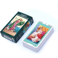 Tarot Lenormand 10.3*6cm 78-Card Deck Divination Fortune Telling Tool - Multilingual