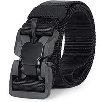 Taktischer Gürtel, magnetische Schnalle, Schnellverschluss, elastischer Gürtel, lässiger Nylon-Werkzeug-Trainingsgürtel, Herren-Hosengürtel