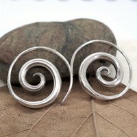 Simple Spiral Design Earrings, Creative Earrings Accessories for Men and Women's Daily Parties