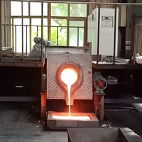 100KG To 15Ton Industrial Foundry Melting Furnace Induction Smelting Scrap Iron Steel Hine Metal Casting Equipment