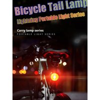 AliExpress ESMARTER Bicycle Taillights Rechargeable Car Lights Lightning Sports Safety Warning Lights Night Running Riding Helmets Portable Lights