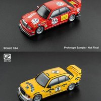 In stock: 1:64 190E modified alloy die-cast miniature simulation car model creative decorative item, festival gift