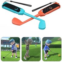 2 Pack Golf Club Handle for Switch 2 Joypad, Motion Sensing Sports Game Controller Accessory