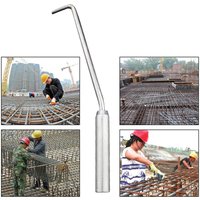 Thread Rebar Wire Twisting Tool with Hook Flexible Rotation Hand Binding Steel Bars Hand Tool Construction Hook