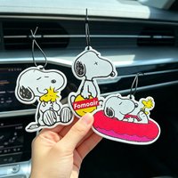 Cartoon Dogs Fragrant Paper Auto Interiors Animals Car Fragrance Cabinet Bedroom Air Freshener Hangings Solid Perfume Gifts