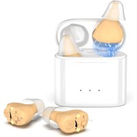 Wireless Rechargeable Hearing Aids Sound Amplifier ITE Mini speaker Invisible Elderly Headphones Deaf The Listening Device
