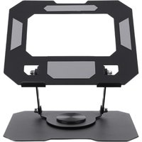 Foldable Laptop Riser Adjustable Laptop Desktop Stand 360 Degree Rotatable Laptop Desk Bracket for Laptop Tablet