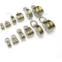 Lifting Rope Roller Pulley Wheel Climbing Mini Pulleys Metal Sheave Zinc Alloy Katrol Wiel