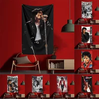 90X150CM M-Michael J-Jackson Flag Polyester Digital Printing Banner for Bedroom Wall Art Out Door Tapestry Decoration