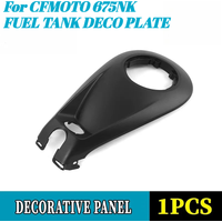 New For CFMOTO 675NK CF 675 NK CF650-11 Motorcycle Fuel Tank Upper Guard Cover Carbon Fiber Texture Fuel Tank Decorative Shell
